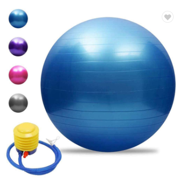 Massage yoga ball with pump