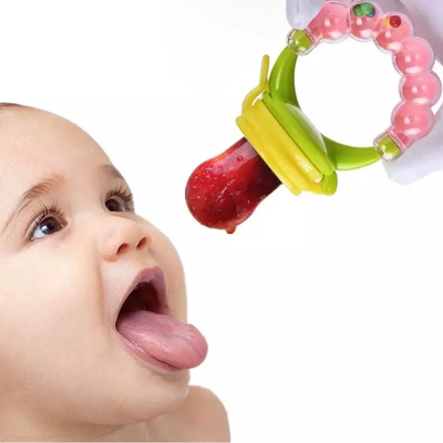 Silicone Baby fruit feeder Infant Teething Toy Baby silicone baby pacifier fruit.