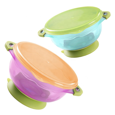 Food Grade BPA Free PP Baby Eating Bowl Lid toddler kids.