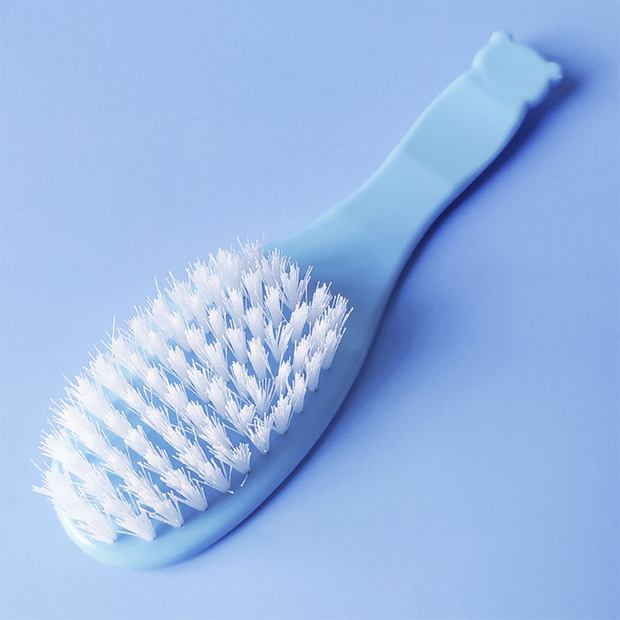 How to clean a baby hair brush?