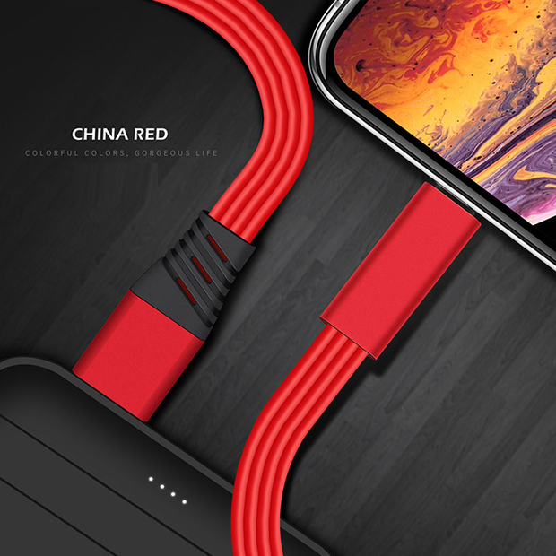 Regenerative data cable double side Micro can be regenerated Android fast charging cable repair noodle data cable.