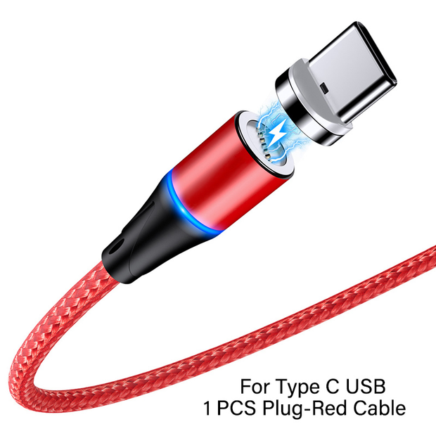 5A Magnetic Cable Micro USB Type C Super Fast Charging USB C F0or iPhone Samsung Xiaomi Huawei Android Phone Charger Cable.